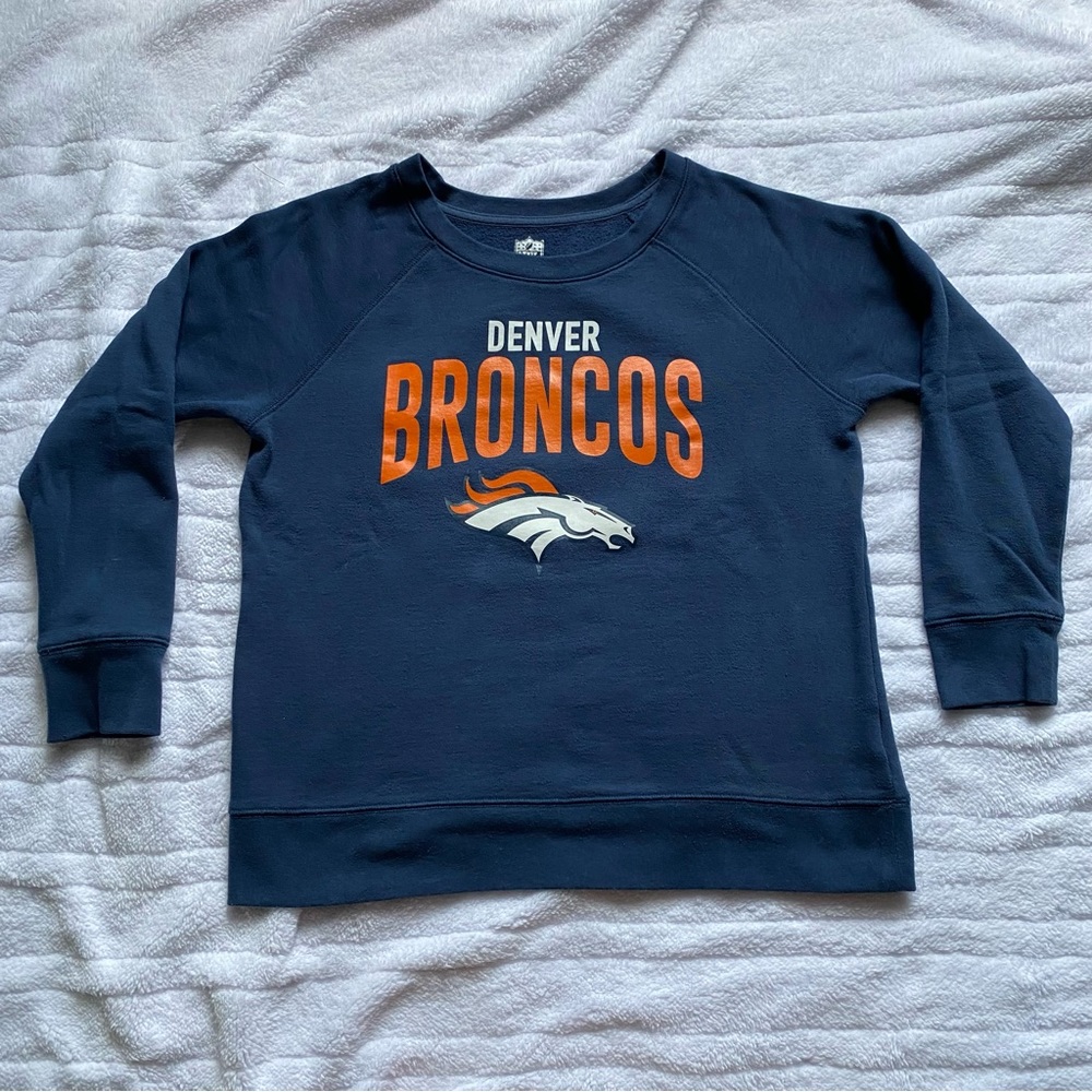 NFL Broncos Crew Sweater